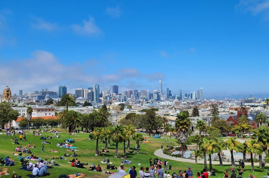 Mission Dolores Park, San Francisco, CA