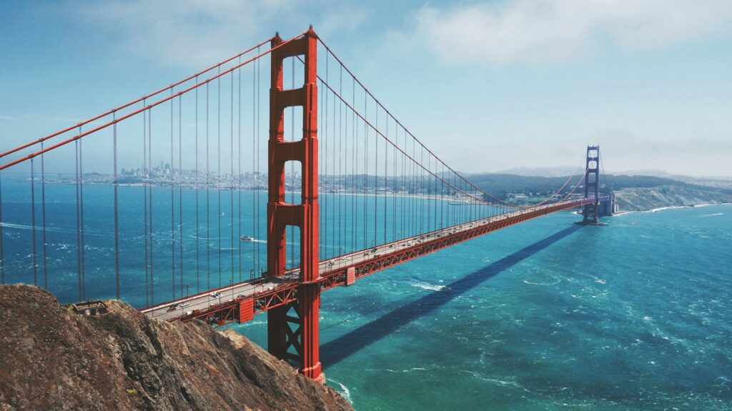 The Golden Gate Bridge, San Francisco California