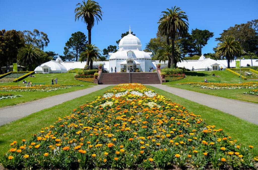 The Conservatory of Flowers, Golden Gate Park San Francisco